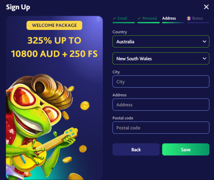 7BitCasino login and sign up